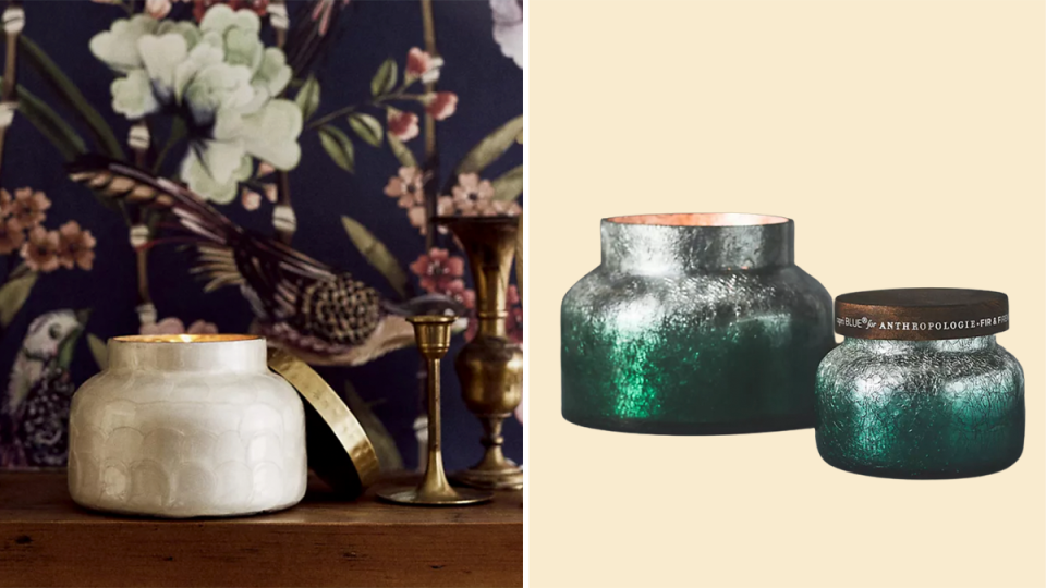 Best gifts for women: Anthropologie Capri Blue candle