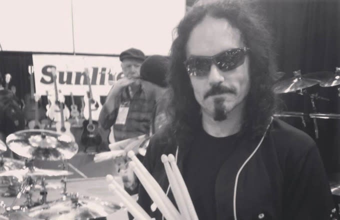 Nick Menza was a professional drummer who was a member of Megadeth from 1989-98 and again 2004. On May 21, he died onstage of a heart attack while performing at the Baked Potato in Studio City, Calif. He was 51 years old. (Photo: Complex)