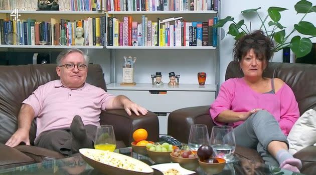 Simon and Jane on Gogglebox (Photo: Channel 4)