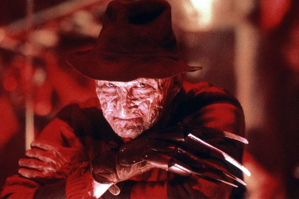 <p>Mary Evans/Ronald Grant/Everett </p> Robert Englund as Freddy Krueger in the 