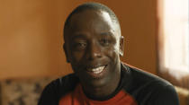 Kenya Ice Lions team captain Benard Azegere poses for a photograph in Toronto, Ontario, Canada, in this still image handout photo taken from video August 14, 2018 and provided October 16, 2018. Tim Horton's/Handout via REUTERS