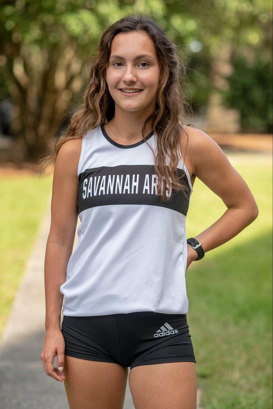 Savannah Arts Academy senior Ava Coffey is one of the top returning runners for the fall 2022 season.