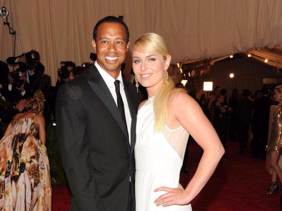 Tiger Woods and Lindsey Vonn