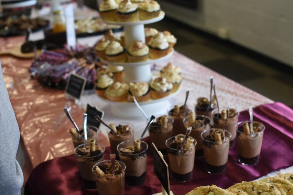 Hundreds attended and enjoyed chocolate delicacies at the 13th Annual Apostolic Restoration Center “Chocolate Lovers Fest” at the church on Fourth Street in Genoa on Feb. 10.