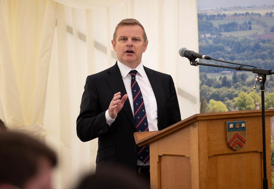 David Glen of Morrison’s Academy (Brian O’Neill/Crieff Photography/PA)