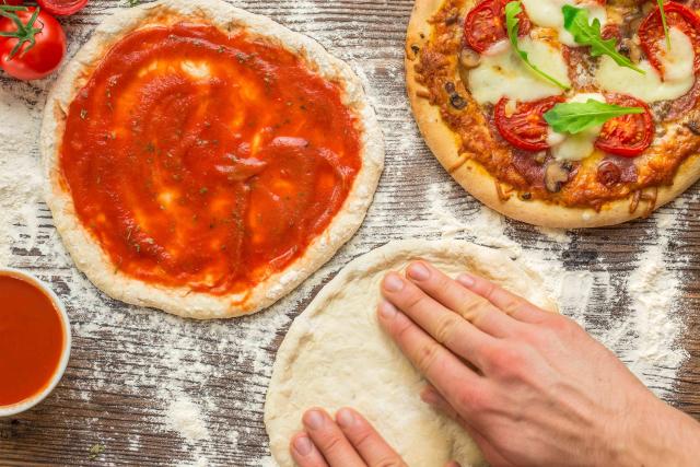 The Trick To Getting Your Pizza Off The Peel And Into The Oven