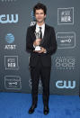 <p>The actor looked suave in a black tux at the Critics’ Choice Awards as he collected the award for ‘Best Supporting Actor’ for his role in ‘A Very English Scandal’. <em>[Photo: Getty]</em> </p>