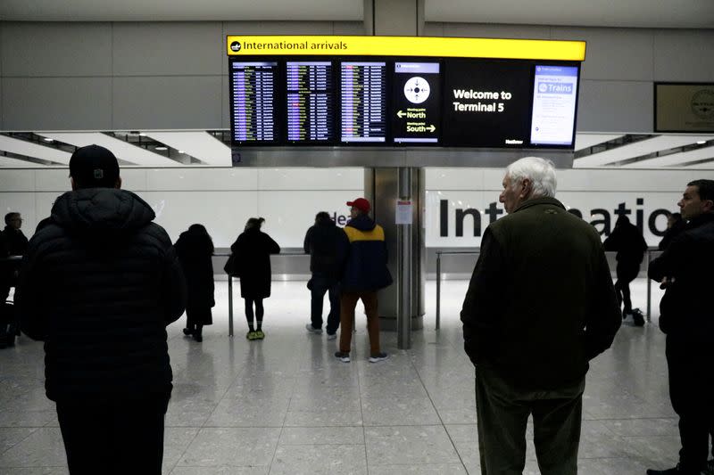 FILE PHOTO: Terminal 5 at Heathrow Airport in London