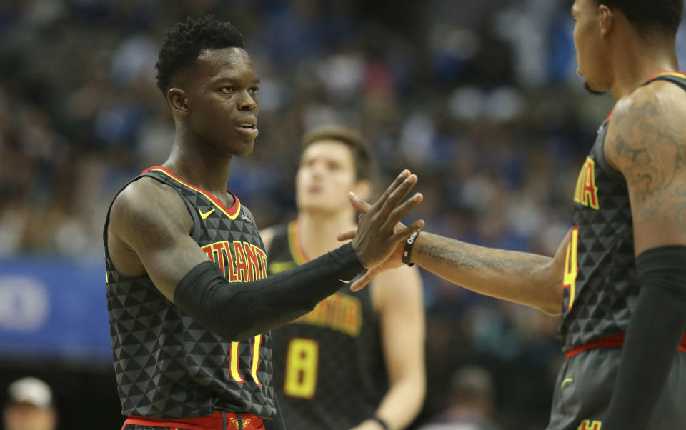 There are concerns about Dennis Schroder’s maturity. (AP)