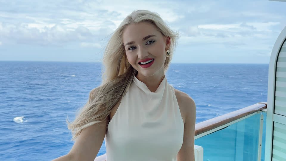 South African influencer Amike Oosthuizen is one of the passengers aboard Royal Caribbean’s Ultimate World Cruise. - Amike Oosthuizen