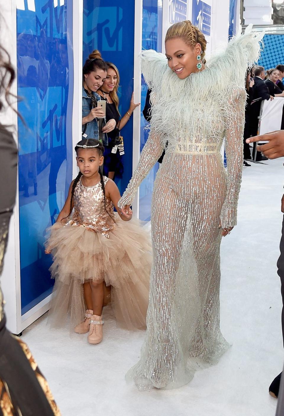 Blue Ivy and Beyoncé's Sparkly Ensemble, 2016