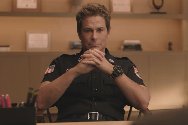 <p>FOX via Getty</p> Rob Lowe on '9-1-1: Lone Star'