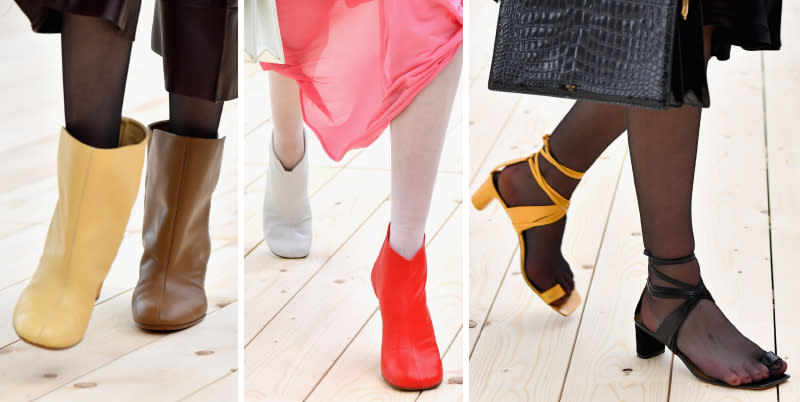 Mismatched Shoes at Céline