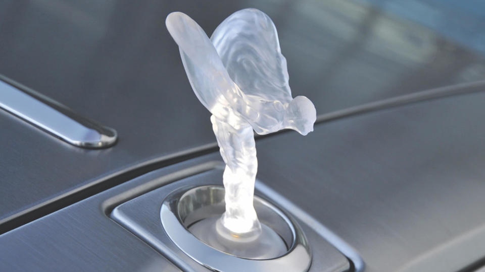 The illuminated Spirit of Ecstasy - Credit: Rolls-Royce