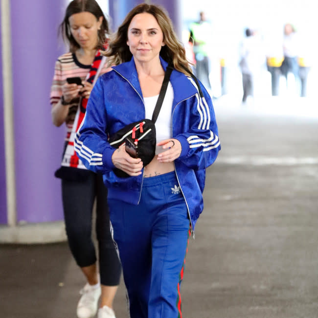 Mel C está agradecida de que su hija no quiere una carrera en el espectáculo credit:Bang Showbiz