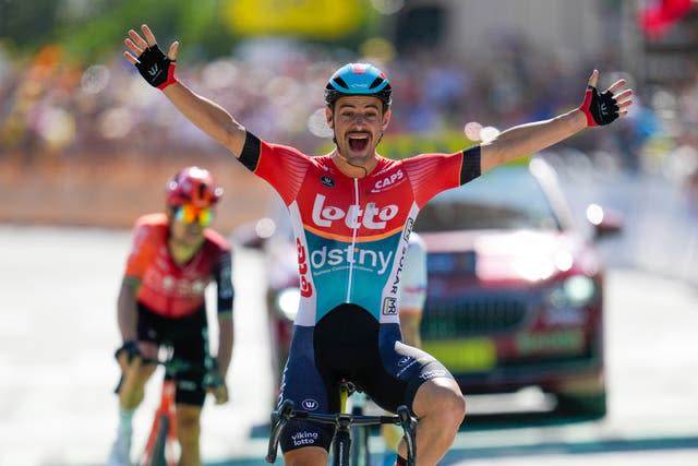 Victor Campenaerts won stage 18 of the Tour de France 