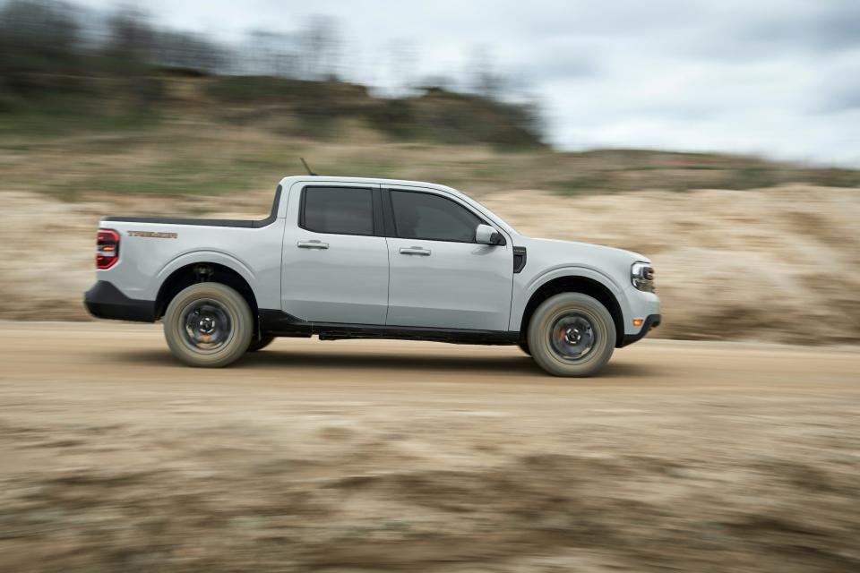 The 2023 Ford Maverick Tremor pickup truck.