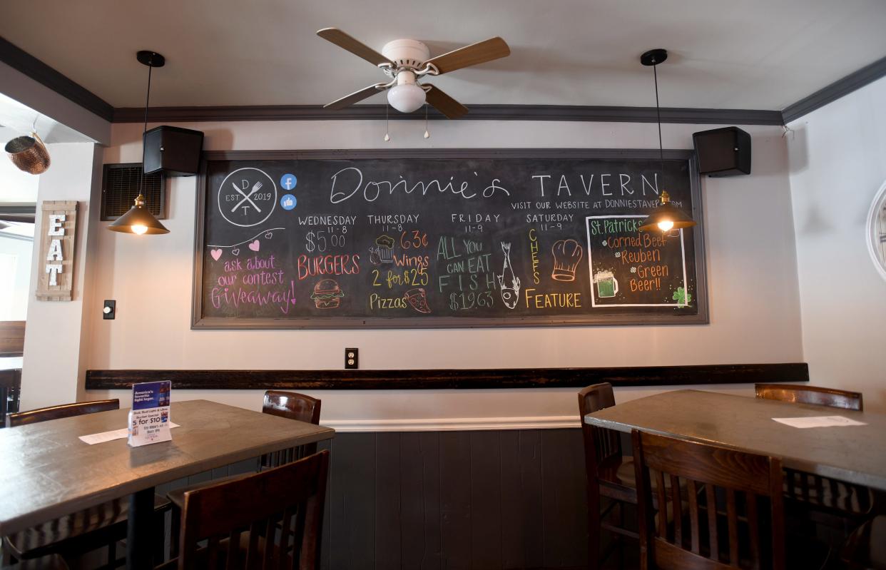 Donnie's Tavern has changed its name to Donnie's on the Lake and is relocating to the former Lighthouse Restaurant location at Atwood Lake.