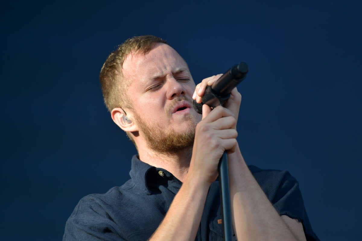 Dan Reynolds of Imagine Dragons (Lewis Stickley/PA) (PA Archive)