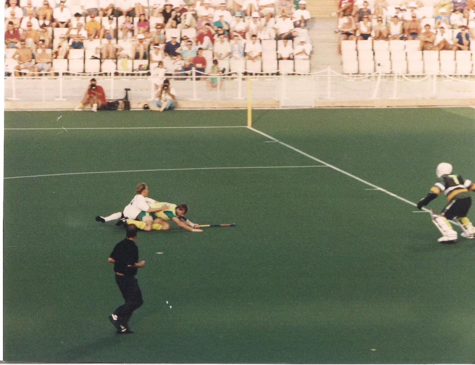 Santiago Deó durante Barcelona 92. Foto: Santiago Deó.