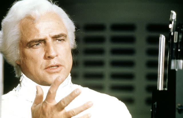 <p>Warner Brothers/courtesy Everett</p> Marlon Brando as Jor-El in 'Superman'