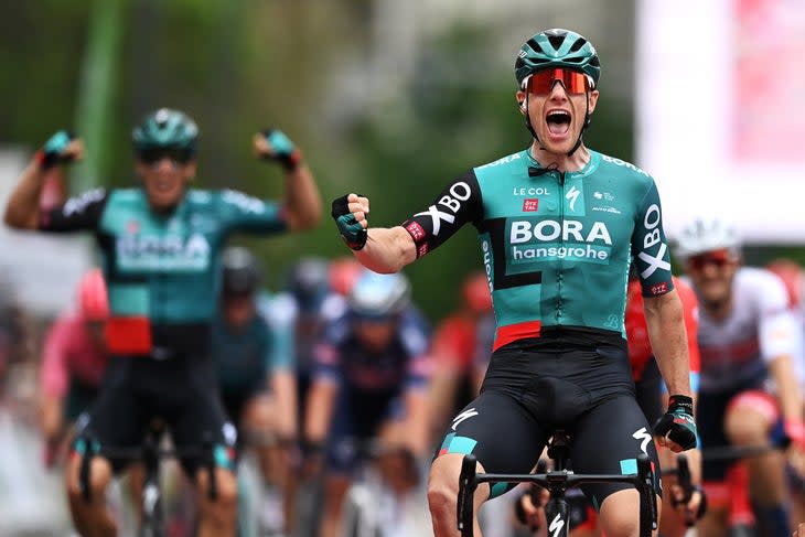 <span class="article__caption">Bora-Hansgrohe gave Bennett time to rebuild and invested confidence in his return. Photo: Getty</span>