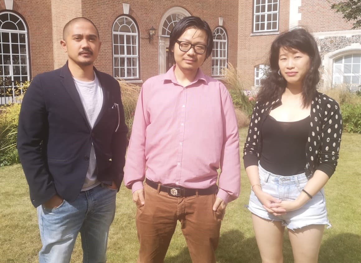 Alvin Carpio, Lu Gram and Hau-Yu Tam are part of a campaign to launch the UK’s first ever non-profit organisation dedicated to addressing racism faced by people of east and south-east Asian heritage. (Lu Gram)