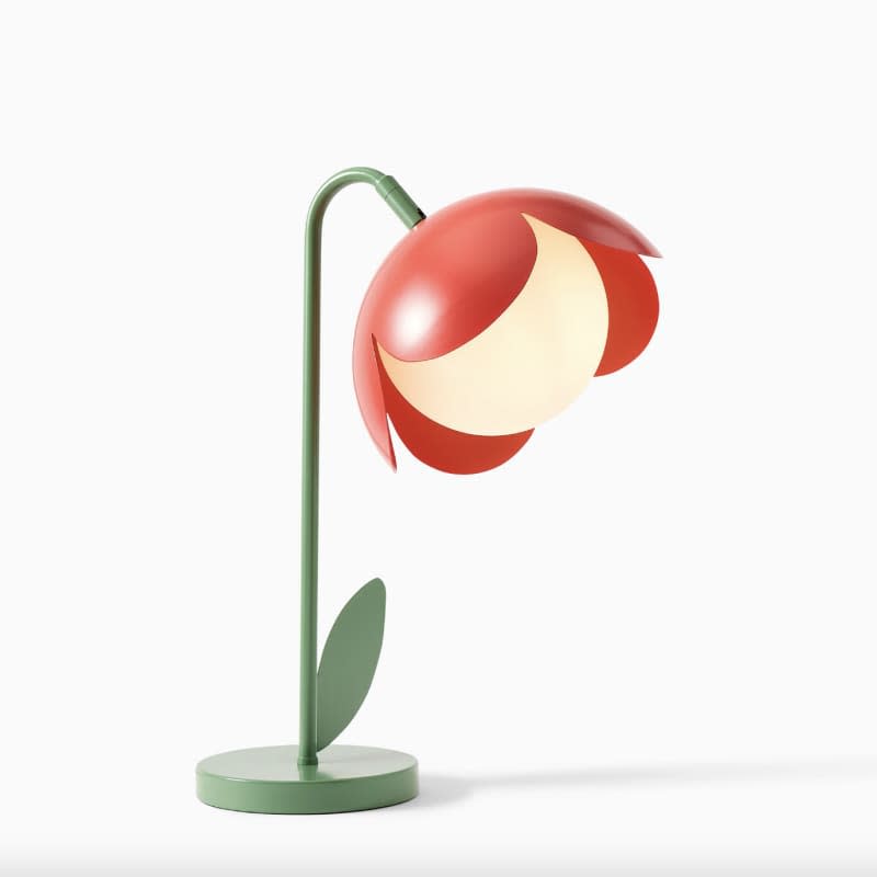 Flower Table Lamp, 18 inches