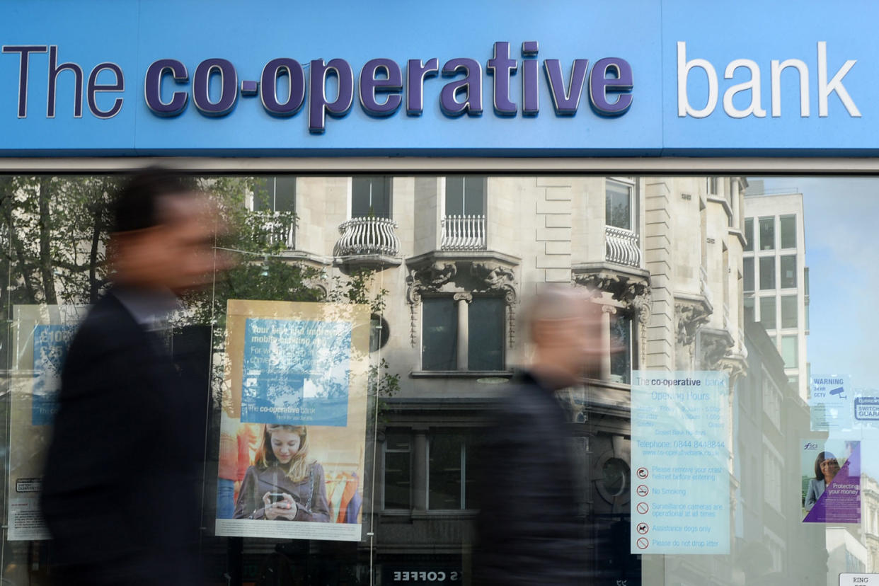 Co-op Bank says it could survive without a full takeover: EPA/ANDY RAIN