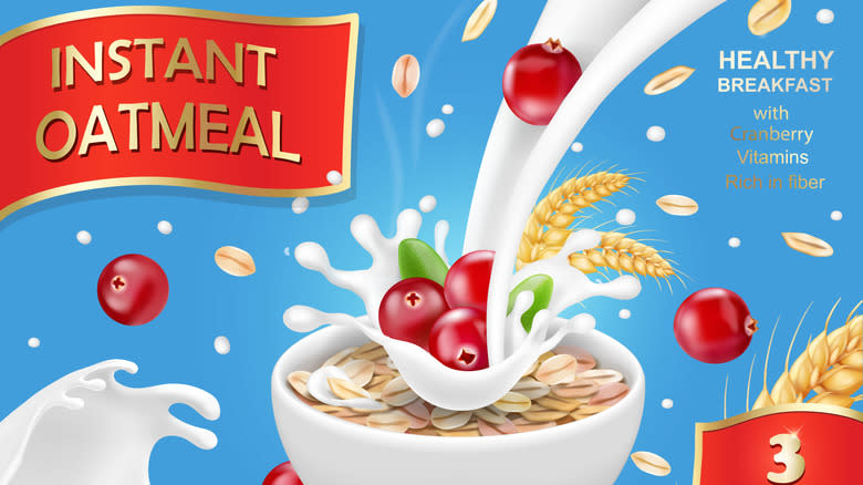 ad for instant oatmeal