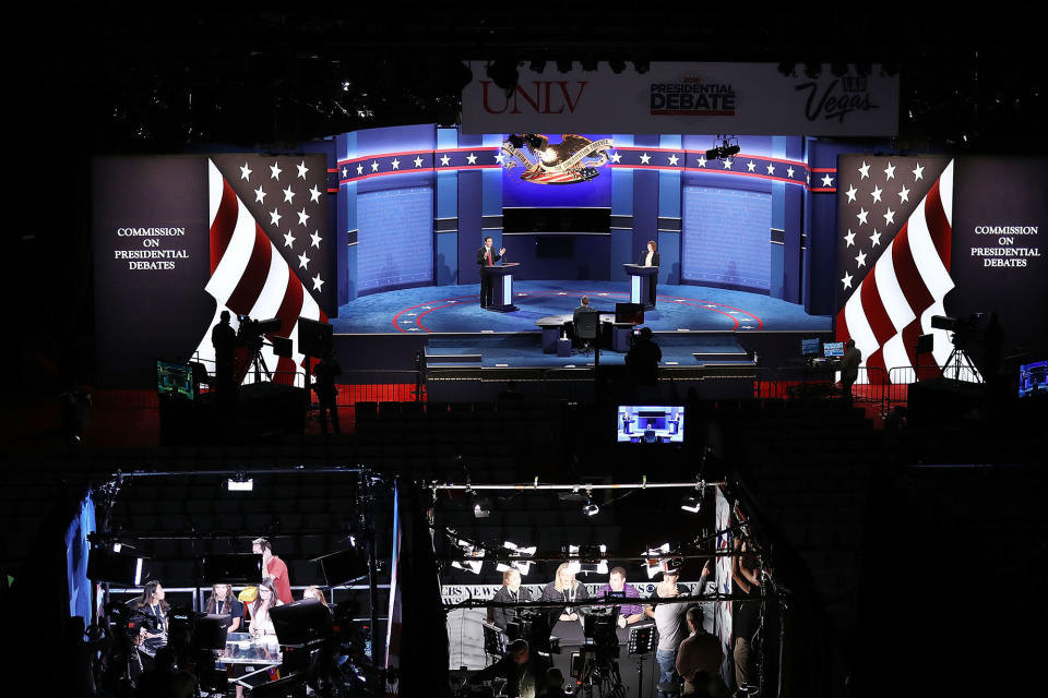 Las Vegas prepares for the final presidential debate