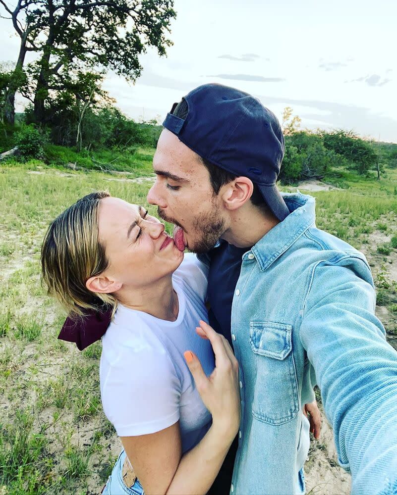 Hilary Duff and Matthew Koma on their honeymoon | Hilary Duff/Instagram