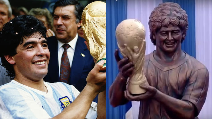 Sculptor creates odd-looking Cristiano Ronaldo bust, and Internet