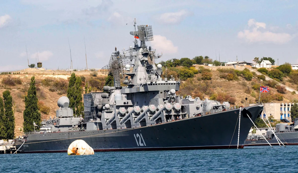 Russian military’s damaged Black Sea flagship sinks