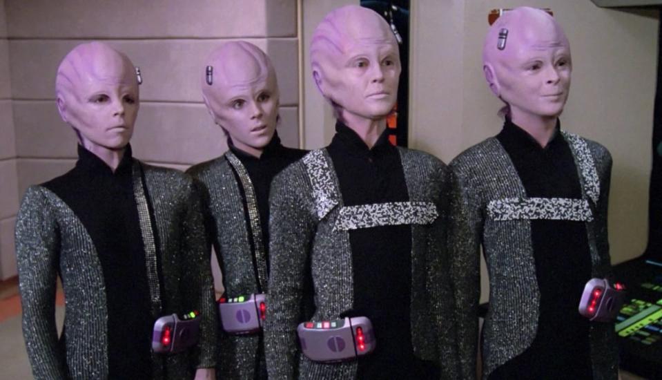 The Bynars, one-off alien race from Star Trek: TNG