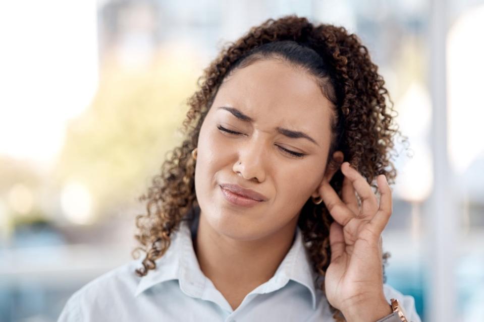 Exposure to loud noise for a long period — or even just one extreme time — can lead to hearing loss because the blaring sound can damage the cells and membranes in the inner ear. Getty Images
