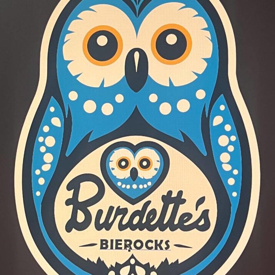 The logo for the new delivery/food truck business Burdette’s Bierocks, which chef Bill Crites will officially launch on Wednesday