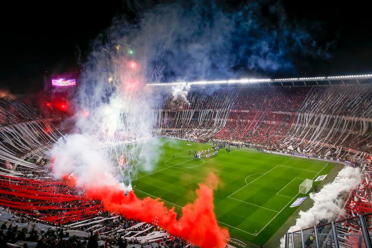 Según fuentes oficiales de River, el Monumental llenó su capacidad con entradas agotadas en los últimos 42 partidos que acogió