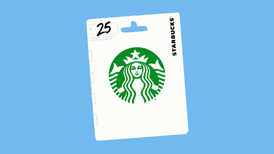 Best gift cards to give teachers for Teacher Appreciation Week: Starbucks Gift Card