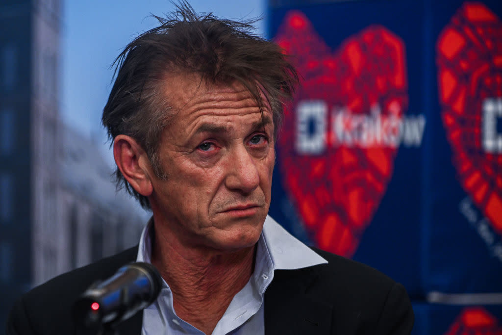 Sean Penn has been vocal about his support for Ukraine. (Photo: Omar Marques/Getty Images)