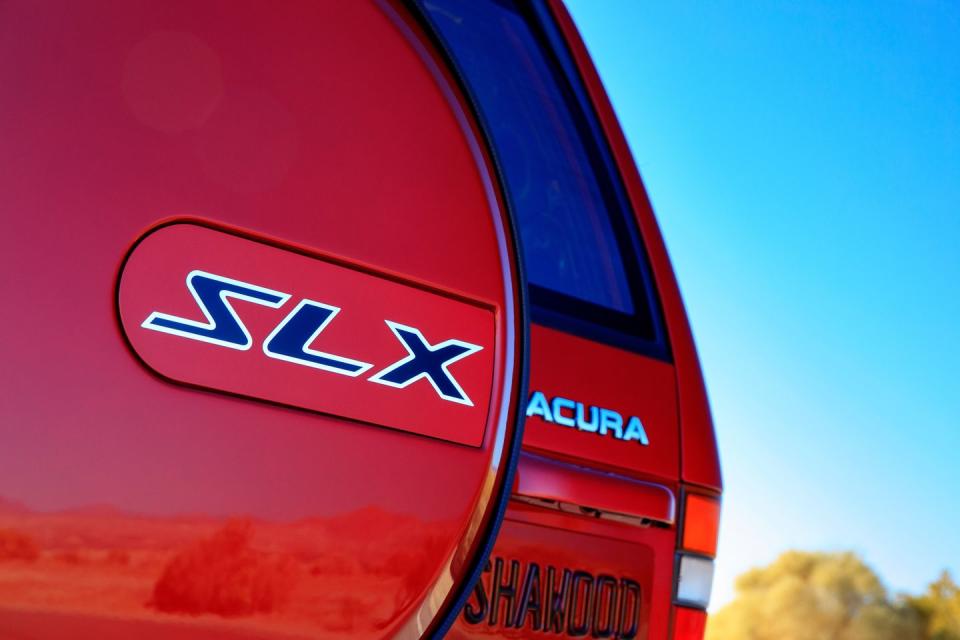 Photos of the Acura SLX for Radwood