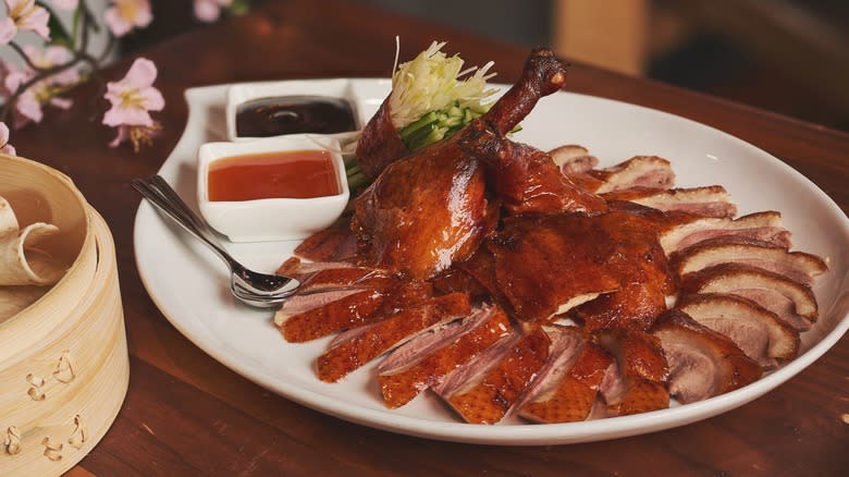 Peking duck dinner for two