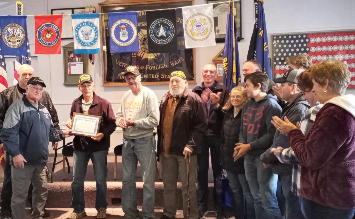 Army veteran David Borowicz was recently named Hometown Hero for the month of December by the Cheboygan County Veterans Subcommittee.