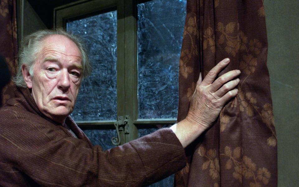 Michael Gambon was hospitalized