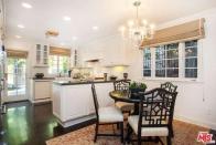 <p>Part of the remodel involved the kitchen, which has wood floors and an elegant decor. (Realtor.com) </p>