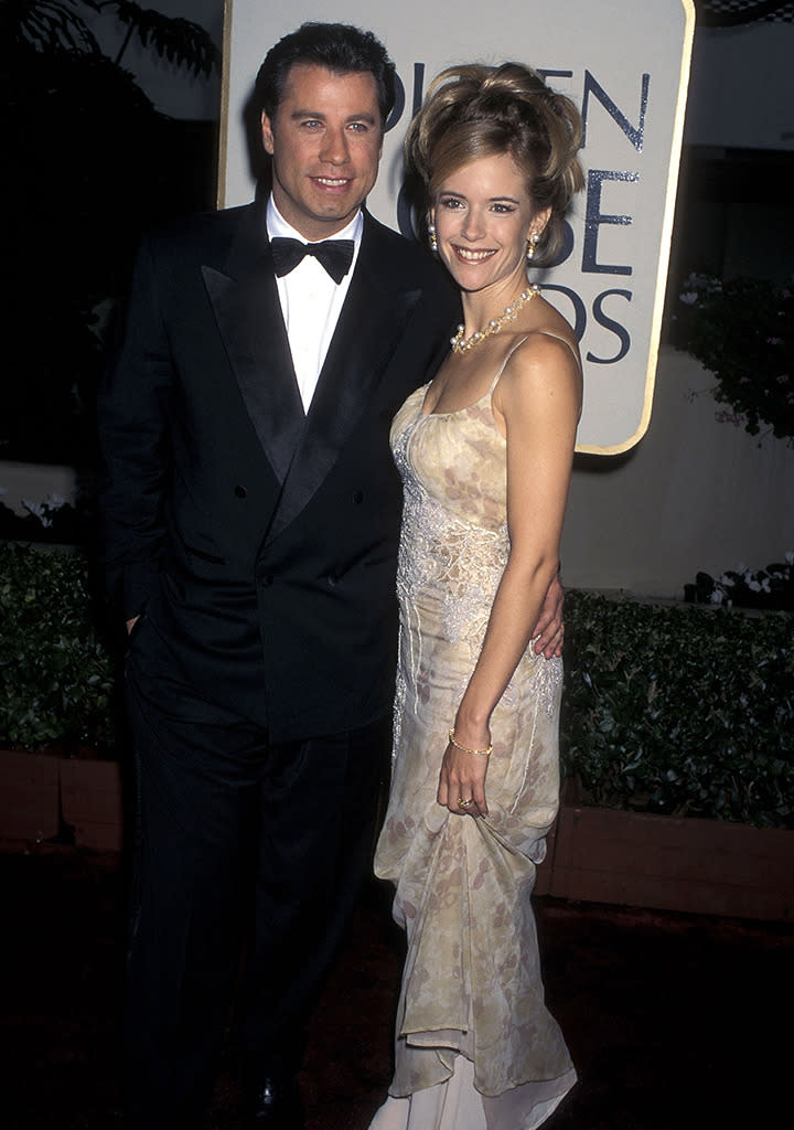 John Travolta and Kelly Preston