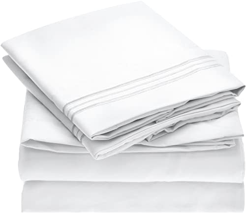 Mellanni Queen Sheet Set - Hotel Luxury 1800 Bedding Sheets & Pillowcases