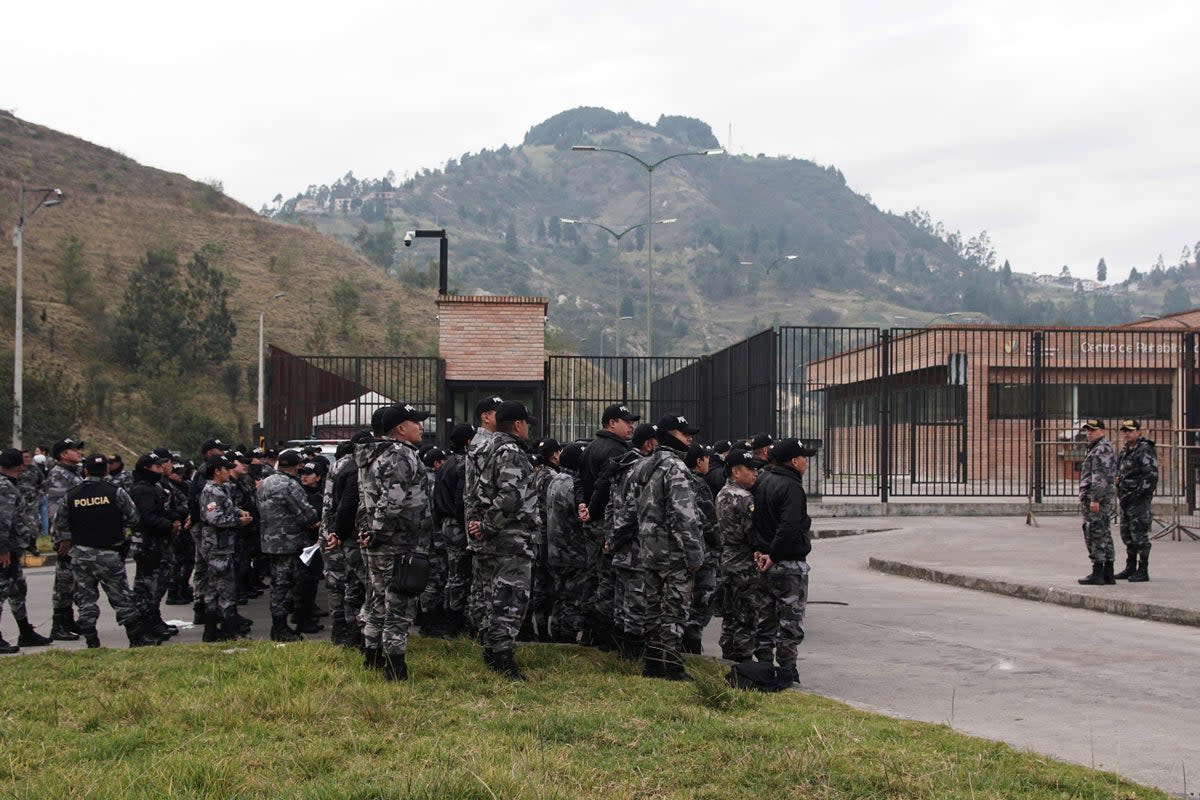 The 24-hour standoff was led by criminal gangs responding to several police and military raids on prisons (AFP via Getty Images)