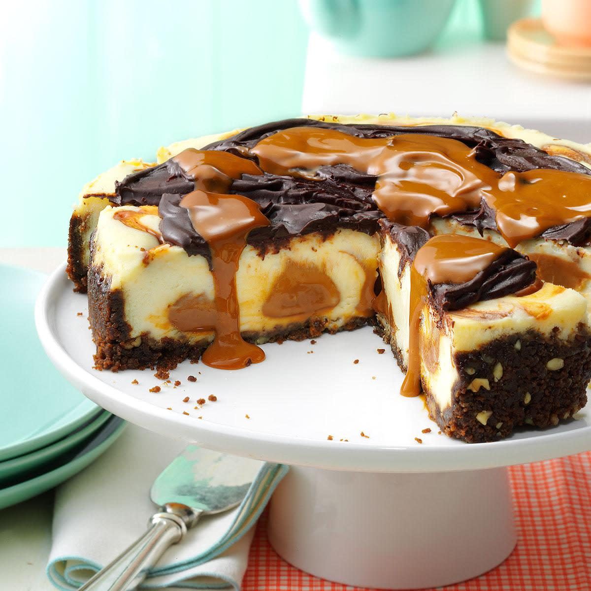 Inspired by: Cheesecake Factory Dulce De Leche Cheesecake