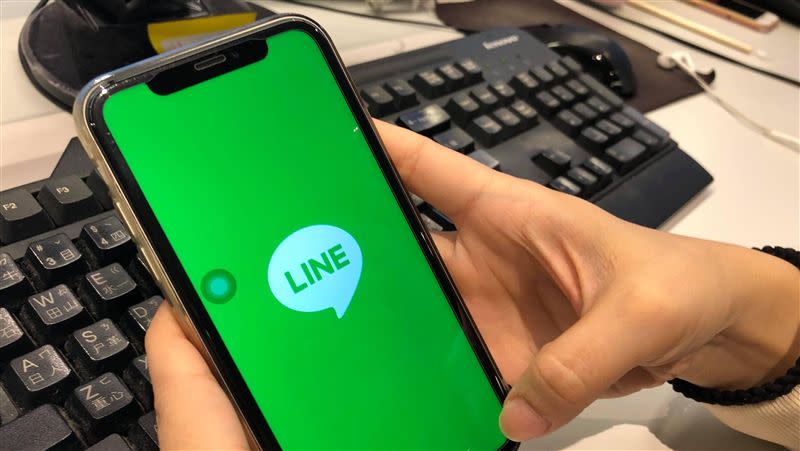 LINE母公司遭網攻。（示意圖／資料照）